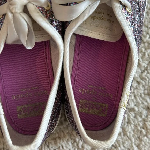 Kate Spade for Keds size 2.5 girls sneakers - Picture 5 of 6